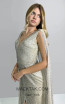 MackTak Collection 6311 Silver Rhinestones Dress