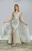 MackTak Collection 6311 Silver Long Dress