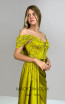 MackTak Collection 7326 Green Couture Dress