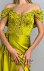 MackTak Collection 7326 Green Open Detail Dress