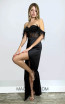 MackTack Collection 6319 Black Side Dress