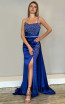 MackTak 7310 Royal Blue Couture Dress