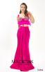 MackTak 8050 Fuchsia Long Dress