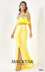 MackTak 8050 Yellow Long Dress