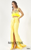 MackTak 8050 Yellow Sleeveless Dress
