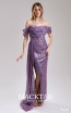 MackTak 8055 Purple Front Dress