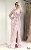 MackTak Elyna Pink Front Dress