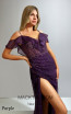 Macktak 9054 Purple Detail Dress