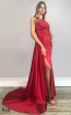 Macktak 9062 Red Side Dress