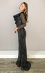 MackTak 9064 Black Side Dress
