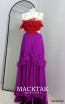 Alfa Beta Adrienne Fuchsia Red Front Dress