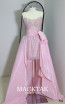 Alfa Beta Brigitte Pink High Low Dress
