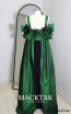 Alfa Beta Caroline Black Green Back Dress 