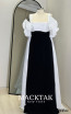 Alfa Beta Caroline Black White Front Dress 