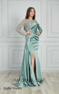 MackTak Collection 7313 Light Green Front Dress