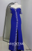 MackTak Collection 7481 Royal Blue Front Dress
