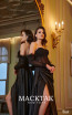 MackTak Couture 2307 Black Detail  Dress