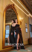MackTak Couture 2307 Black Front Dress