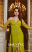 MackTak Couture 2309 Light Green Detail Dress