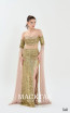 MackTak Couture 2311 Gold Front Dress