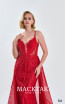 MackTak Couture 2312 Red Detail Dress