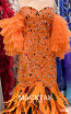 MackTak Couture 2317 Orange Detail Dress