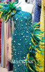 MackTak Couture 2318 Blue Detail Dress