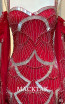 MackTak Couture 2321 Red Beaded Dress