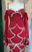 MackTak Couture 2321 Red Detail Dress
