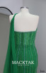 MackTak Couture 2324 Green Backless Dress