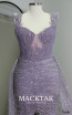 MackTak Couture 2346 Purple Detail Dress