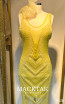 MackTak Couture 2354 Yellow Detail Dress