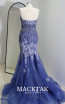 MackTak Couture 2359 Blue Back Dress