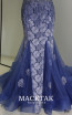 MackTak Couture 2359 Blue Long Dress