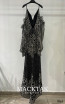 MackTak Couture 4056 Black Back Dress