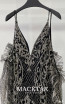 MackTak Couture 4056 Black Detail Dress