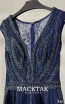 MackTak Couture 4058 Navy Detail Dress