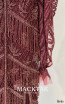 MackTak Couture 4056 Bordo Beaded Dress