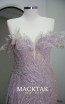 MackTak Couture 4087 Off Shoulder Dress