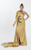 Macktak Couture 5107 Gold Dress