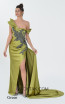 Macktak Couture 5117 Green Front Dress