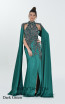 Macktak Couture 5148 Dark Green Front Dress