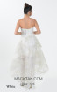 Macktak Couture 5151 White Back Dress