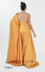Macktak Couture 5156 Yellow Back Dress