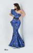 Macktak Couture 5158 Blue Front Dress