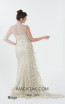 Macktak Couture 5161 Beige Back Dress