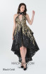 Macktak Couture 5173 Black Gold Front Dress