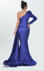 Macktak Couture 5176 Dark Blue Back Dress