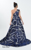 Macktak Couture 5187 Dark Blue Back Dress