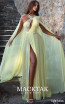 MackTak Couture Adelyn Light Yellow Front Dress
